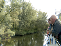 Rondvaart Zilvermeeuw, Biesbosch. Copyright Henk van de Graaf.