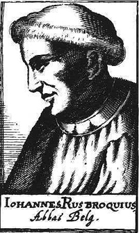 Jan van Ruusbroec (1293  1381) Maker onbekend. Bron: Wikipedia.