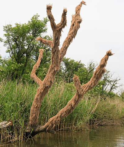 Kunst in De Biesbosch. Copyright Jacques van der Neut.