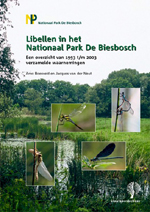 Voorkant rapport Libellen in De Biesbosch