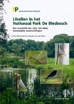 Voorkant rapport Libellen in De Biesbosch