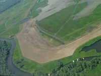 Natuurontwikkeling in Polder Turfzakken. Copyright Henk van de Graaf.