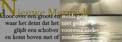 Onderdeel gedicht 'Van Dordt naar De Dood. Copyright Henk van de Graaf.