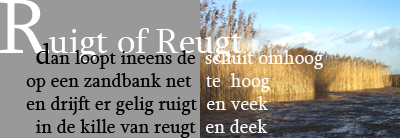 Onderdeel gedicht 'Van Dordt naar De Dood. Copyright Henk van de Graaf.