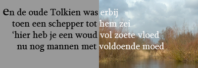 Onderdeel gedicht 'Van Dordt naar De Dood. Copyright Henk van de Graaf.