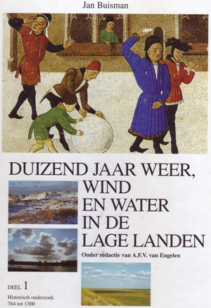 Voorkant duizend jaar weer, wind en water in de lage landen.